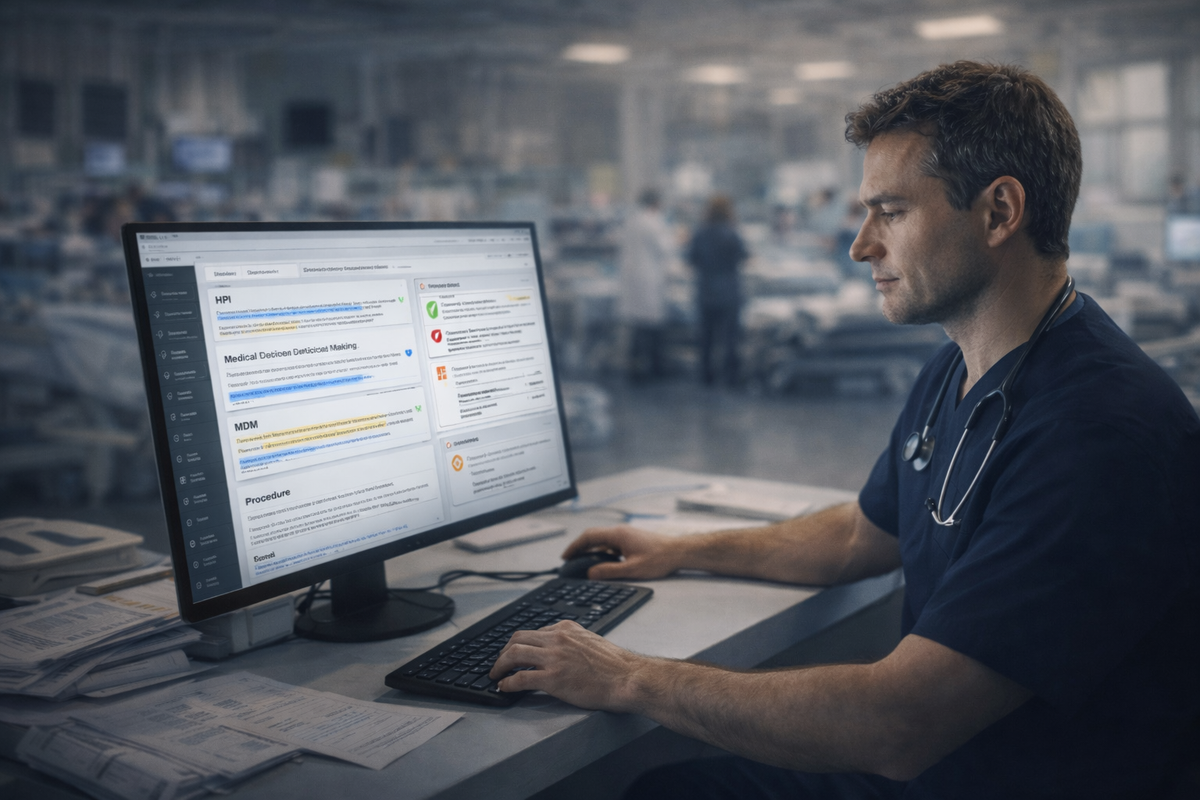 Auditing and Validating AI-Generated Notes in Your ED